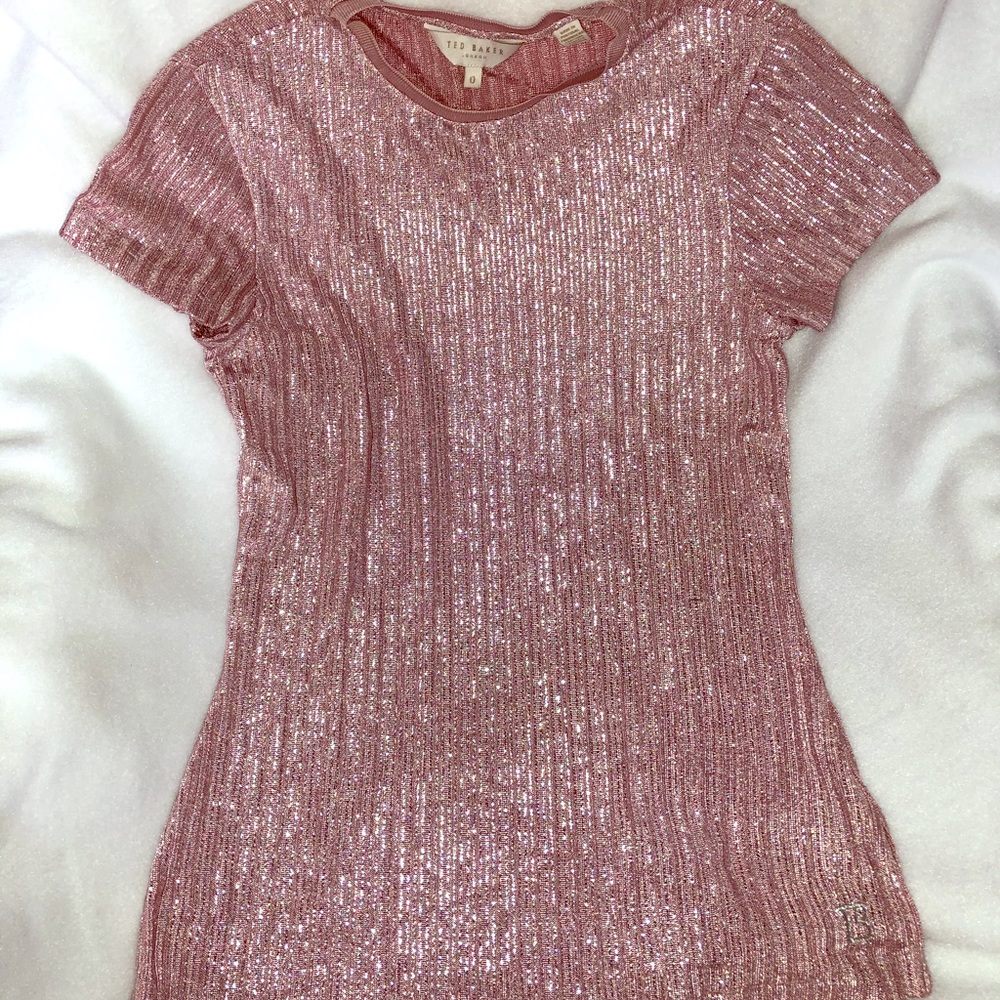 TED BAKER METALLIC SHIRT